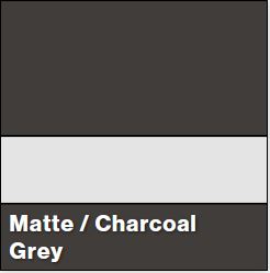 Matte/Charcoal Grey ULTRAMATTES REVERSE 1/32IN - Rowmark UltraMattes Reverse Engravable